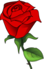 Red Rose Clip Art